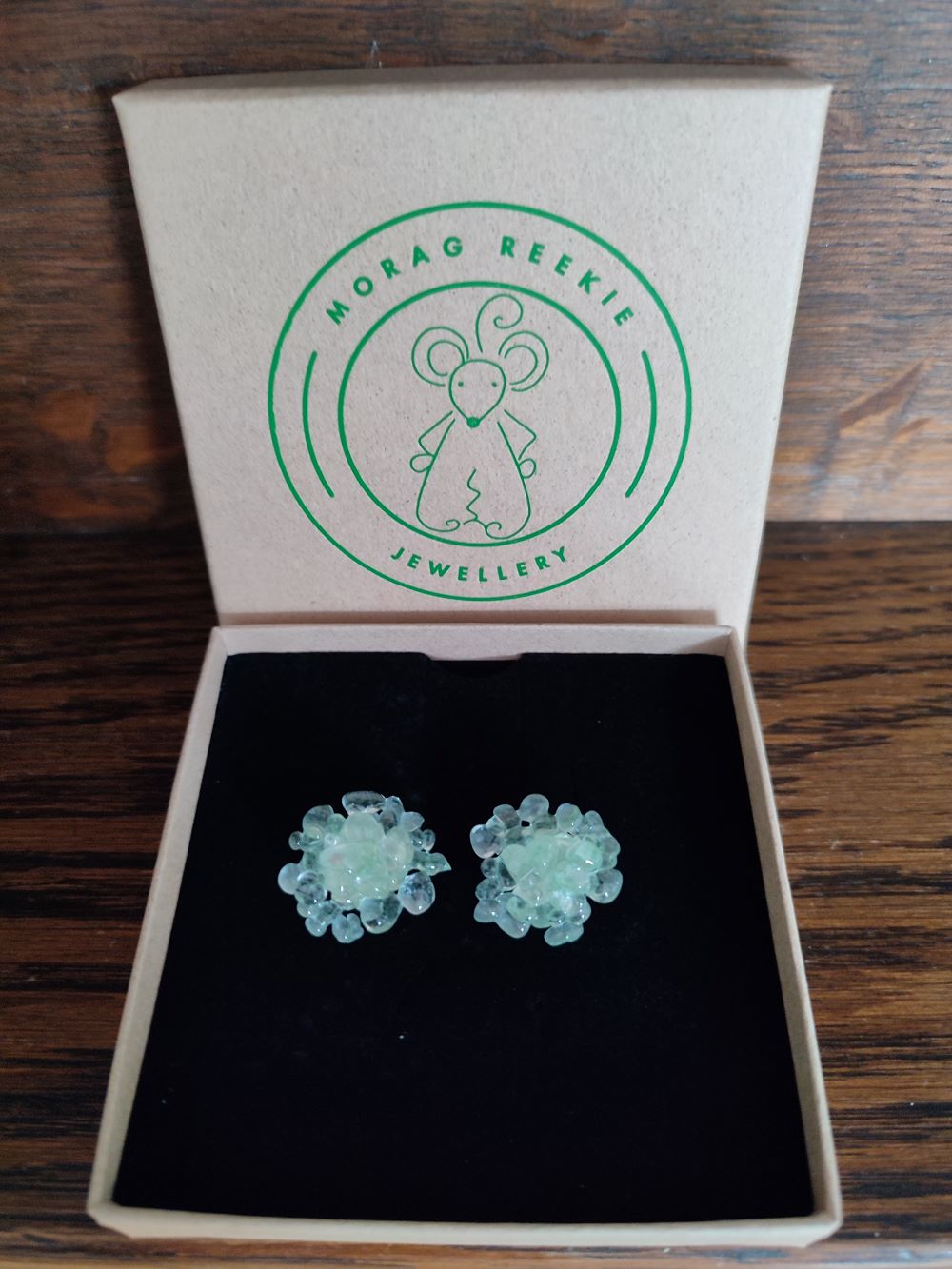 Teal Stud Earing's