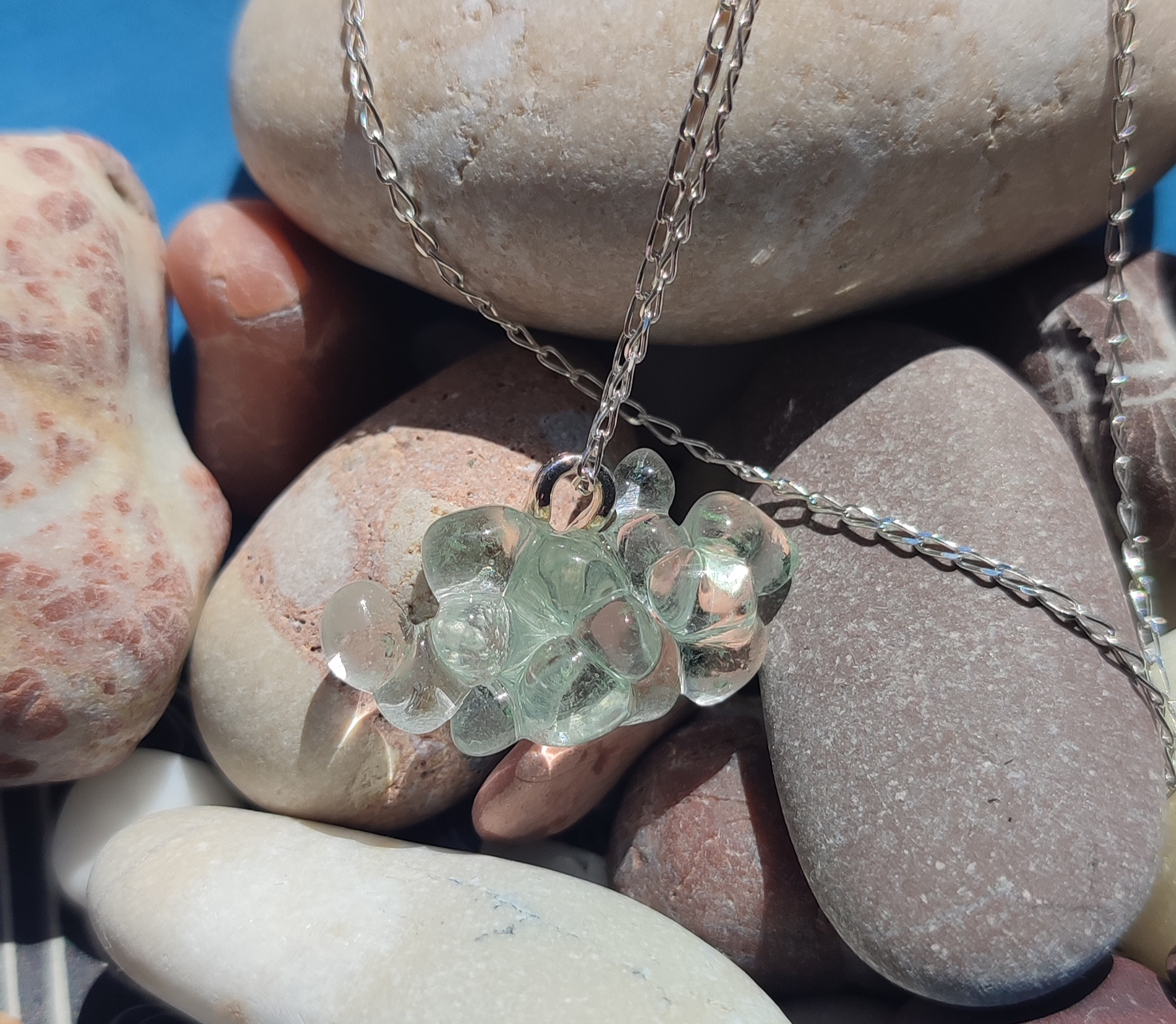 Teal Pendant