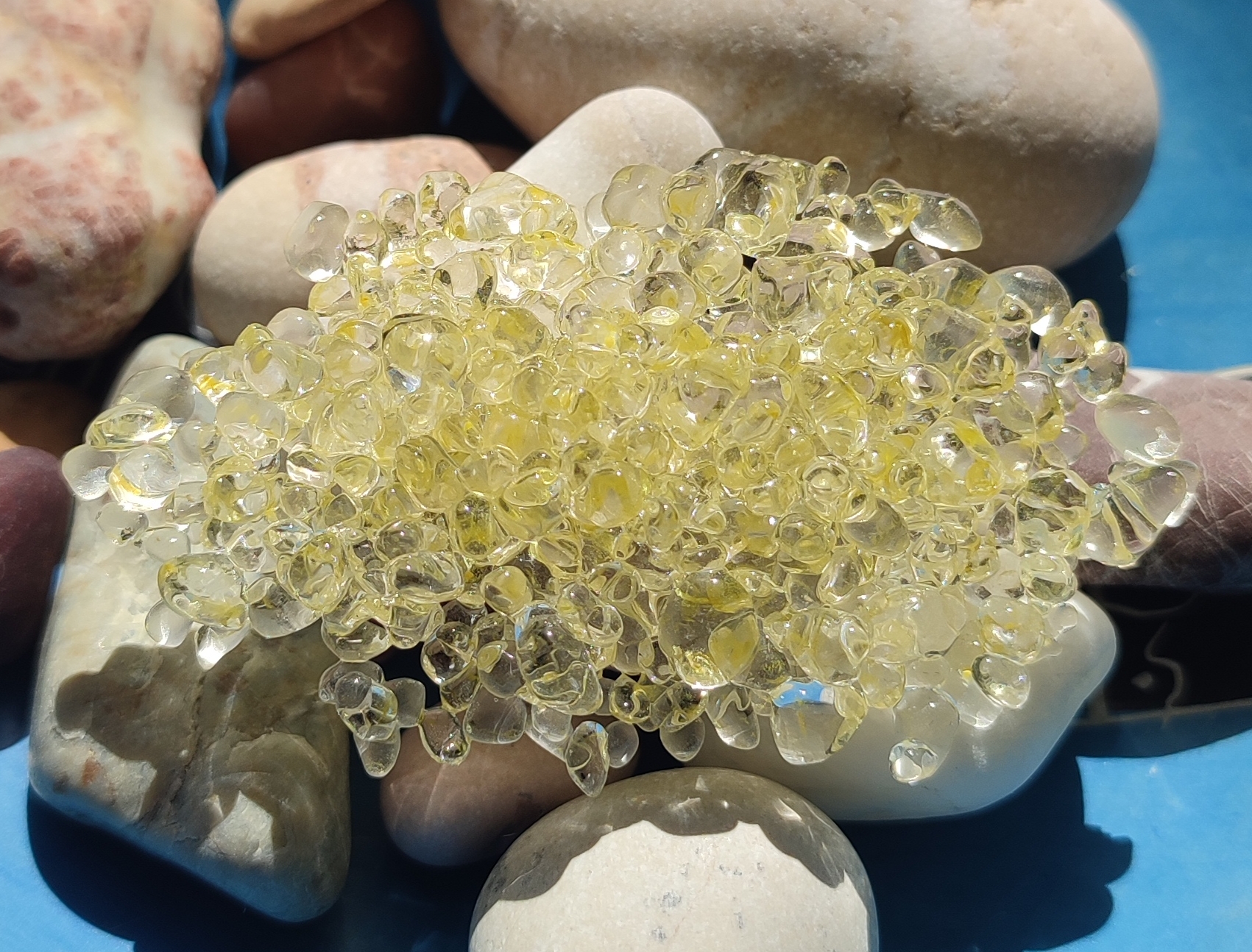 Large Yellow Brooch